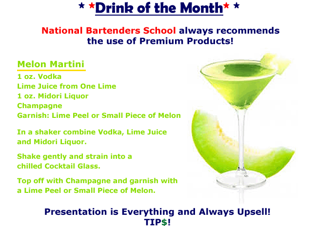 Drink of the month