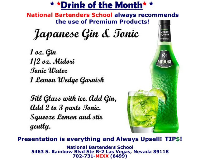 Drink of the month