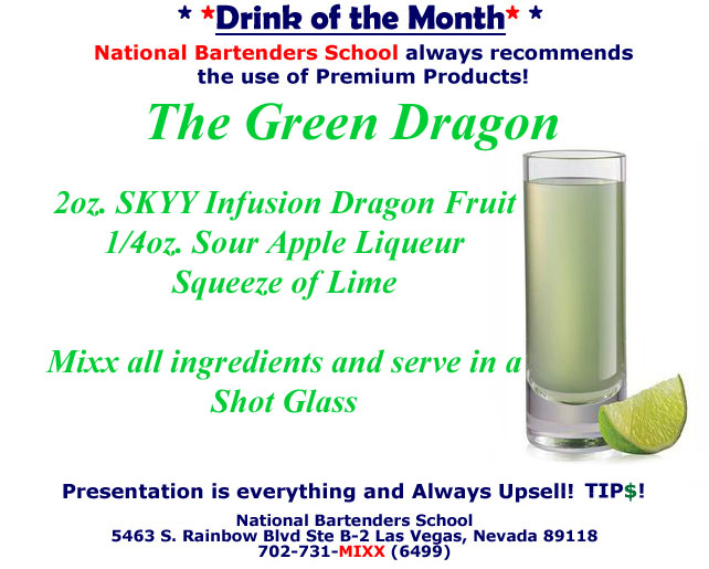 Drink of the month